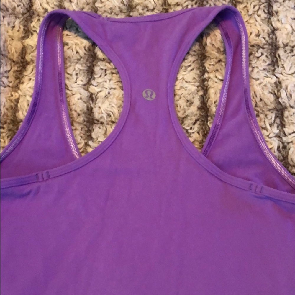 Purple Lululemon tank - Picture 3 of 3
